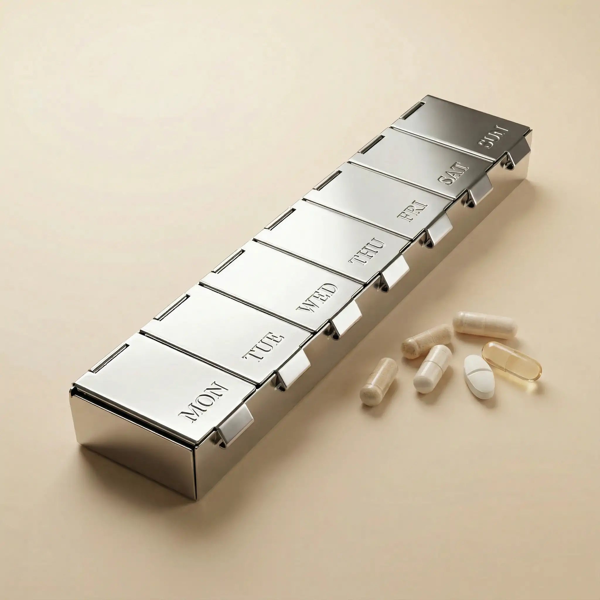 Pillendose Luxury Tag & Abend