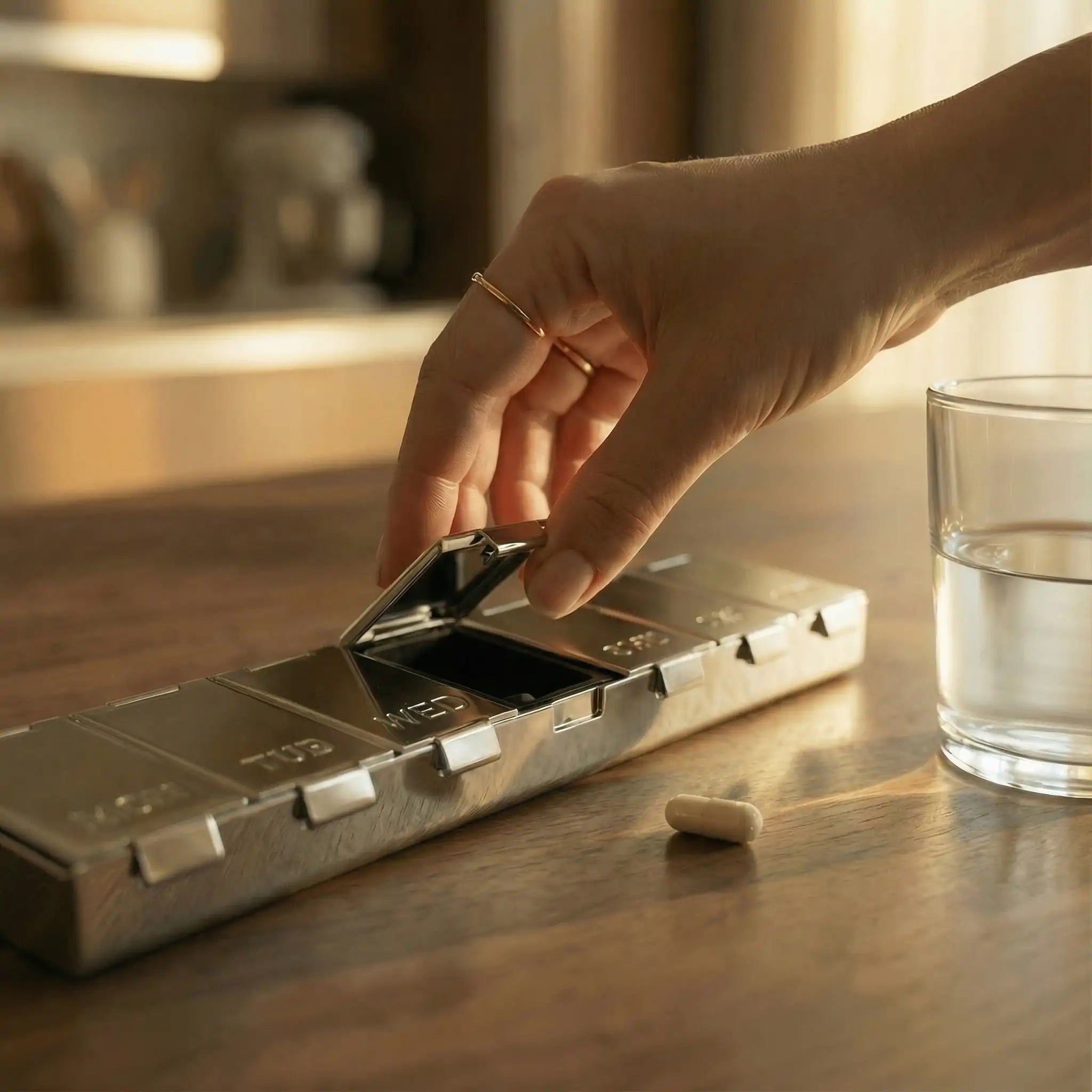 Pillendose Luxury 7 Tage